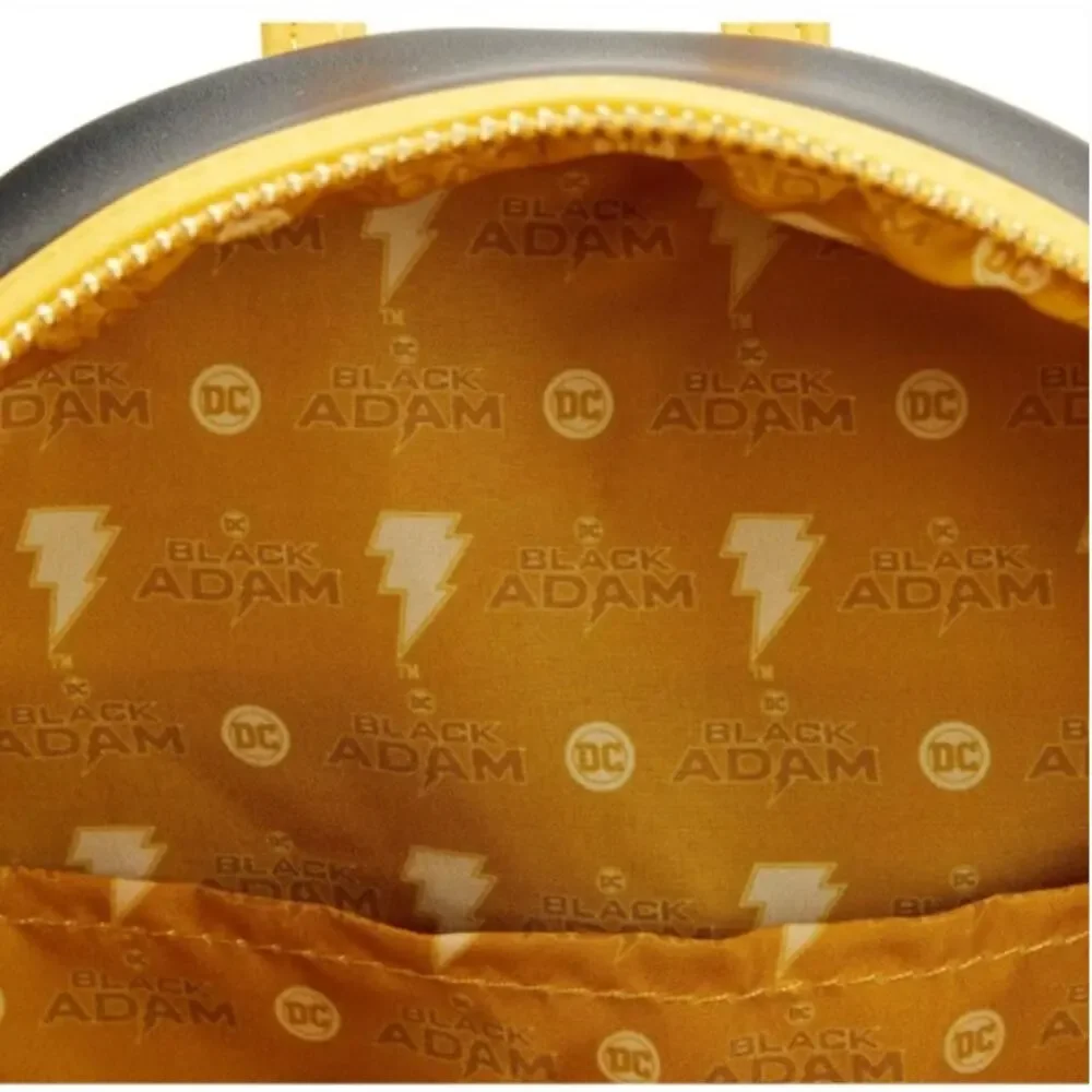Loungefly DC Comics Black Adam Light Up Mini Backpack